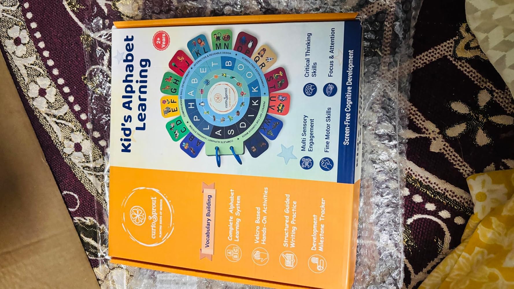 best activity kit for learning alphabet customer photo 1